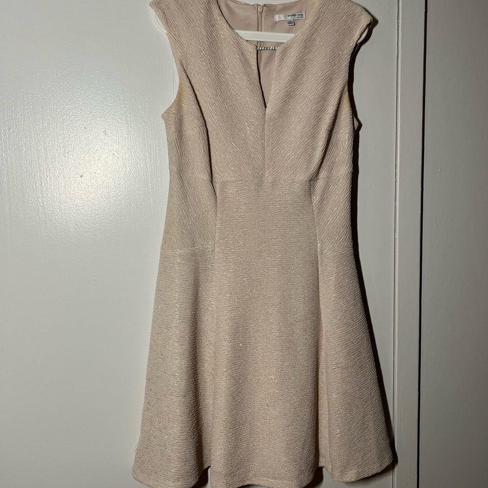Cream/Beige colored Dress